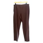 Eileen Fisher  “Slim‎ Ankle Pant” Slim Ankle Pants Coffee Brown Size XL NWT Photo 1