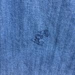 Disney Like New  Mickey Mouse Denim Button Front Tunic Top Generous XS Photo 7