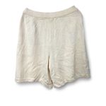 St. John 4 / S Santana Knit Short Skirt Skort Pleated Walking Basic Cream Womens Photo 3