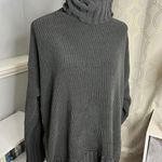 Aerie Sunset Soft Turtleneck Oversized Chunky Knit Pullover Sweater Photo 0