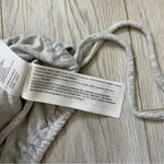 Abercrombie & Fitch Ruffle Crop Tie Tube Top Gray (Medium) Photo 4