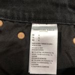 American Eagle Highest Rise 90’s Boyfriend Denim Shorts Black Size 4 Photo 4