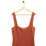 Free People FP Beach  Short And Sweet Sweater Dress Terracotta Size L Photo 4