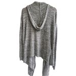 Abercrombie & Fitch Women's Oversized Duster Cardigan Sweater Gray Pockets XS/S Photo 3