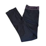 Gymshark Gray & Purple Athletic Leggings Fitness Workout Activewear Women Medium Photo 0