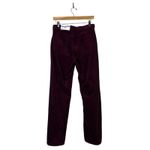 Arizona Jeans NWT Arizona Wide Leg Corduroy Pants Juniors 5 Burgundy High Rise Boho Retro 90s Photo 3