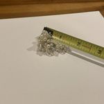 Gorgeous Signed Richelieu Beaded Clip On Crystal / Faux Pearl Earrings Photo 4