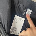 NWT H&M Zip Up Black Crushed Velvet Mini Tank Dress LBD 0 XS Extra Small Bodycon Photo 1