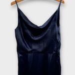 Chi Chi London  Alexandria Cowl Neck Satin Trumpet Gown Size 10 Photo 4