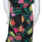 Pure Energy Floral Strapless High Low Hem Dress Photo 1