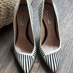 Giorgio Armani  Stripped Pointed Heels Photo 1