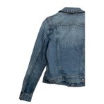 Lucky Brand  Denim Jacket Womens Small Blue Button Up Jean Classic Trucker Casual Photo 12