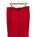 Ann Taylor NWT  Red Cropped Pants Women's‎ Size 16 Career Casual Dress Photo 1