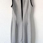 Joseph Ribkoff Audrey Check Sheath Dress in Black Photo 9