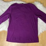 Rafaella  long sleeve purple classy casual top / blouse women plus size 1X Photo 7