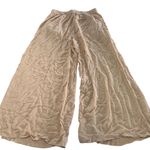 ONIA Pants Womens Medium Sunset Stand Wide Leg Flowy Sheer High Slit Coastal Photo 2