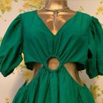 Flying Tomato Cut out maxi dress green size M Photo 6