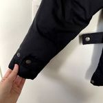 Columbia long sleeved puffer coat pockets winter style pink black removable hood Photo 4