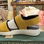 Josef Seibel Women's Sandal In Yellow Romika Super Padded Sole Size 37 Comfort Photo 2