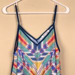 Jealous Tomato  Women’s Multi-Colored Patterned Handkerchief Tank Top Photo 1