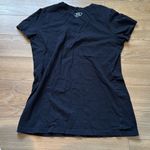 Under Armour  Heatgear Run Fitted T-Shirt Top Women Medium Black Photo 4
