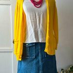 Anthropologie•Pilcro•Yellow Cashmere Cardigan•Sz XS Yellow Photo 0