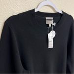J.Crew Cashmere Classic-fit Crewneck Sweater in Black Size Large NWT Photo 9
