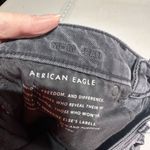 American Eagle Charcoal Gray Super Hi Rise Mom Jeans Size 4 Photo 9
