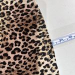 Zunie Y2K Womens Animal Print Sleeveless Strappy Swing Scuba Dress Brown Size 12 Photo 9