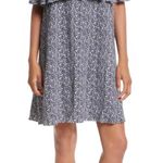 Rebecca Minkoff NWT $188 Blue Havasu Off The Shoulder Dress 8 Photo 1