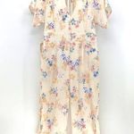 Crystal Sky jumpsuit wide leg open back tie waist spring floral Size undefined Photo 0