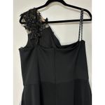 Tadashi Shoji SHO by Beaded Appliqué One-Shoulder Jumpsuit Size XL NWT Photo 11