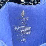 Free People Movement Happiness Runs Square Neck Crop M/L Blue Size M Photo 4