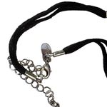 Lia Sophia Milky Way Black, Silver, Mother of Pearl, & Glass Necklace Photo 3