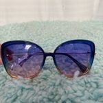 Cat Eye Blue Ombre Lens & Multi Photo 3