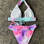 Unicorn halter bikini set Pink Photo 5