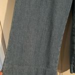 ZARA Women Light Wash Flare Leg Crop Denim Jeans -2 Photo 2