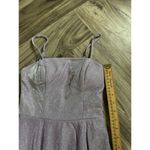 City Studios Juniors' Sleeveless Glitter Ball Gown Lavender Size 1/2 $159 Purple Photo 5