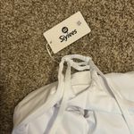 Amazon White Mini Slip Dress with Spaghetti Straps for Casual Wear Photo 6