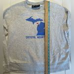 Under Armour  Crystal Mountain Golf / Ski Resort Crewneck Sweatshirt, Size L Photo 3