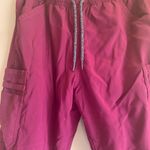 Carhartt  Womens Pants Purple Size M Petite Casual Cargo Jogger Pull Up Photo 1
