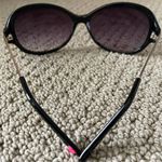 Betsey Johnson Women’s Sunglasses in Black and Gold Photo 3