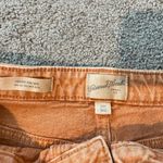 Universal Threads Orange cotton denim cargo shorts Photo 4