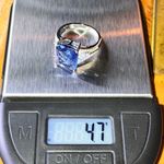 Color Changing Fluorite Tanzanite Sterling Silver Ring Size 6 Purple Photo 10