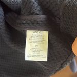 Vince Frayed Edge Knit Moto Jacket Top Dark Navy Size Small Photo 8