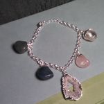 Crazy Lace Agate Brass Bracelet Photo 3