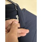 Elie Tahari  Women’s Twist Knot Draped Top Navy Long Sleeve Size Medium Photo 10