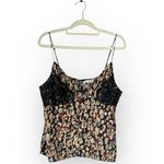 Free People Little Dreams Printed Lace Camisole Women’s Large Sleepwear Photo 2