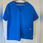 FIGS  technical collection royal blue scrub top Size XXL Photo 4