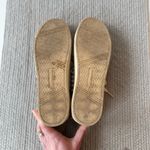 Liz Claiborne  Blue White Chambray Stripe Espadrille Platform Sneakers Size 8.5 Photo 5